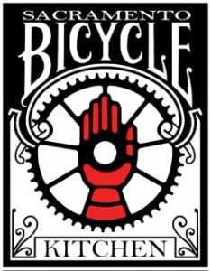 Sac Bike Kitchen Sticker logo